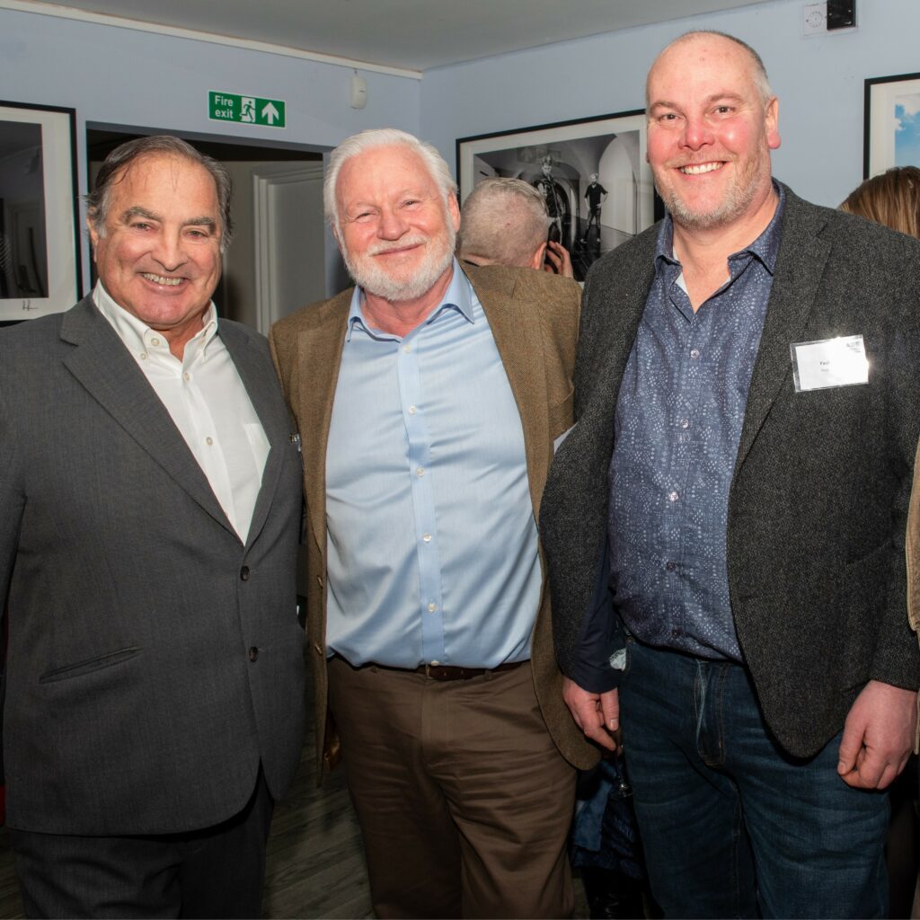 Mike Clare & Martin Gallagher from TCF with Paul Irwin from Inspire Bucks