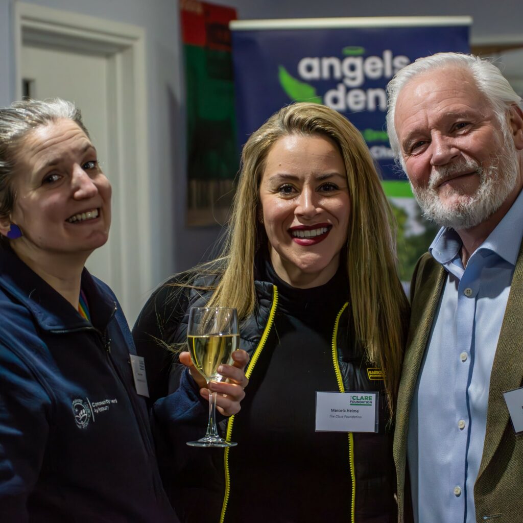 Amy Jenner from Aylesbury Community Board with Marcela Heime & Martin Gallagher from TCF