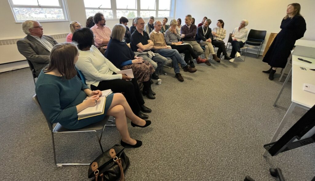 Attendees at the lunch & learn