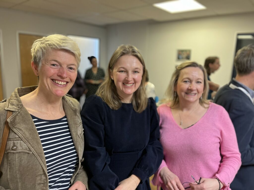 Jo Belshaw (One Can Trust), Sarah Leslie & Clare Periton (TCF Trustee)