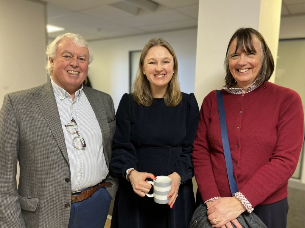 Robin Walker (TCF Trustee) , Sarah Leslie & Tina Elder (One-Eighty Trustee)